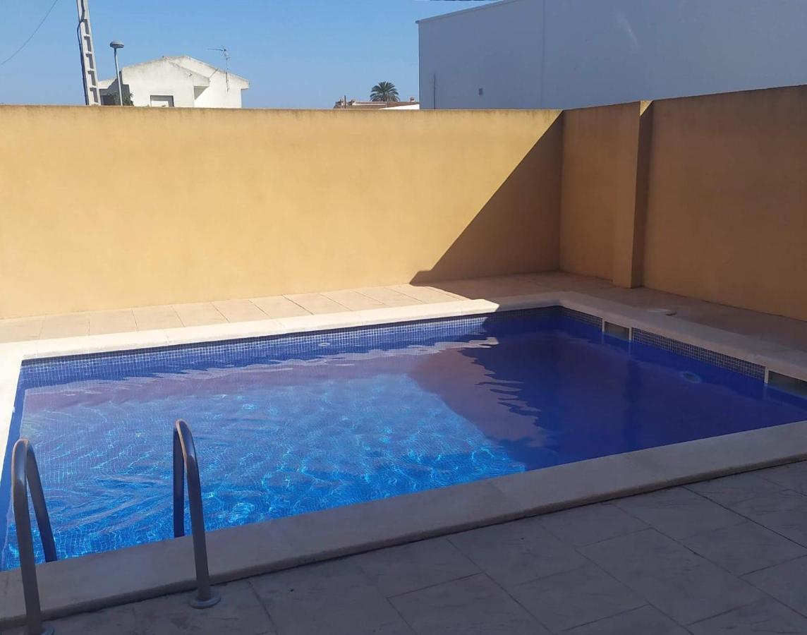Apartamento Deltafamily ¡ Barbacoa,Piscina, Wifi Chromecast !! Els Muntells Exterior foto